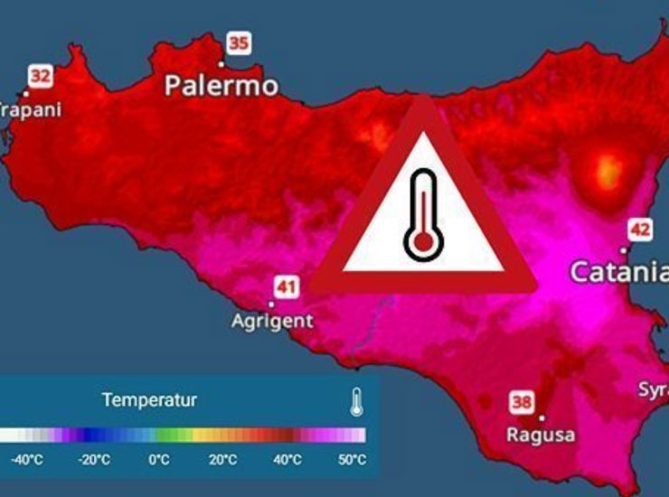 La Sicilia bolle, scatta l'allerta - Piemontetopnews.it