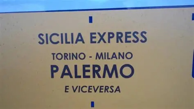 Riparte il treno che va da Torino a Palermo
