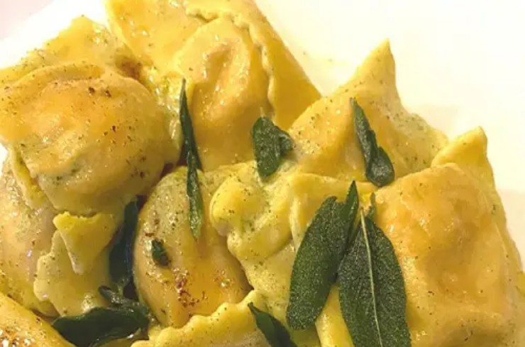 Gli Agnolotti del Plin nella versione in bianco