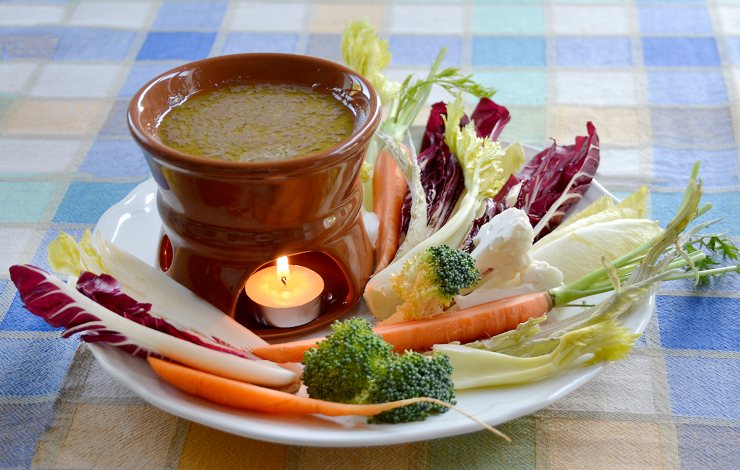Un tegame di bagna cauda