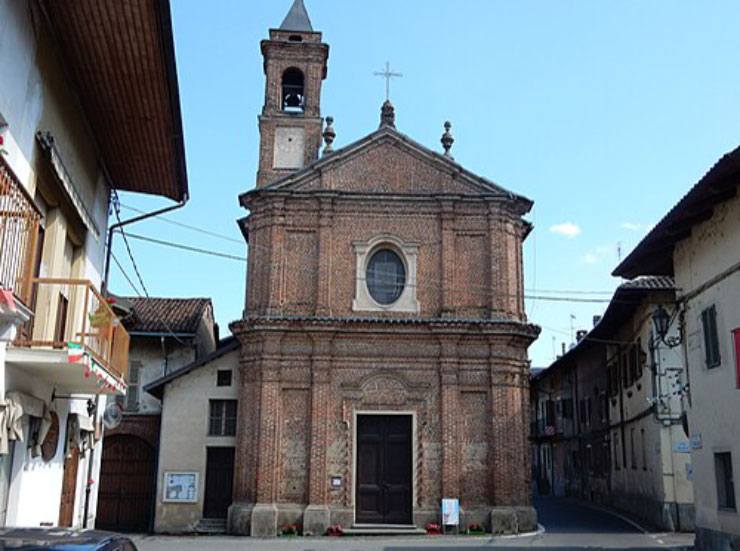 La chiesa di San Rocco a Rivarossa - Piemontetopnews.it