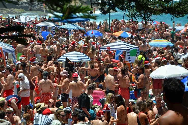 affollamento spiaggia