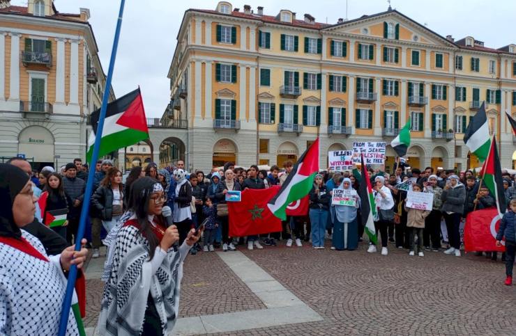 Cuneo a favore dei palestinesi