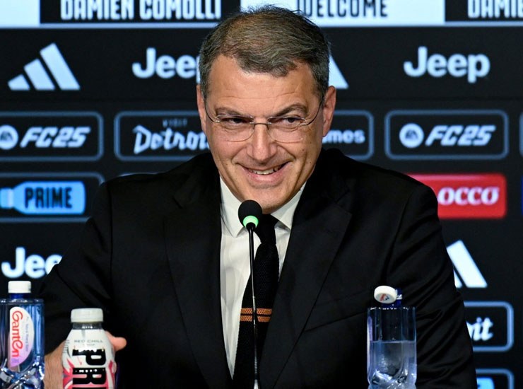 Il dg della Juventus Damien Comolli - Piemontetopnews.it