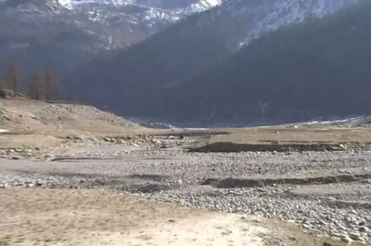 Arriva la siccità sulle Alpi