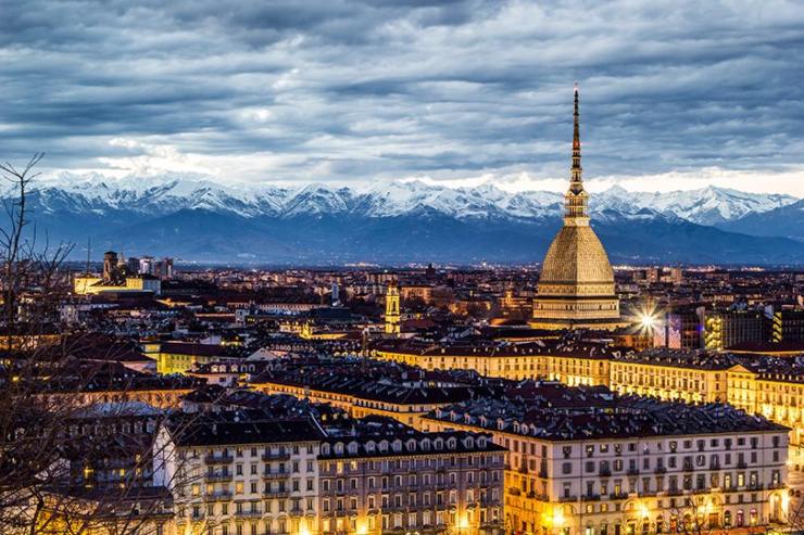 Torino d'inverno è suggestiva