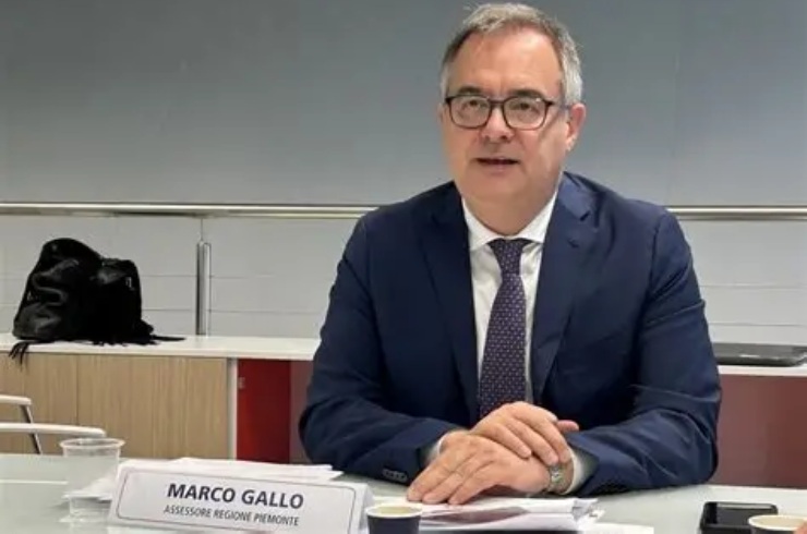 L'assessore della Regione Piemonte Marco Gallo