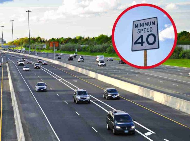 Limiti minimi di velocità, arrivano le multe - Piemontetopnews.it
