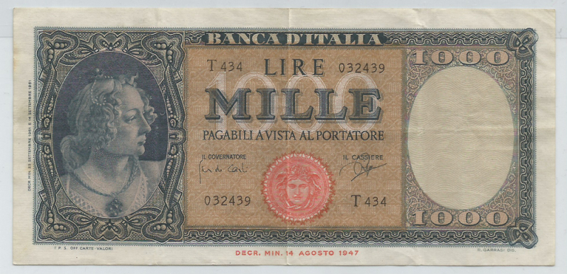 Se Potessi Avere Mille Lire Al Mese