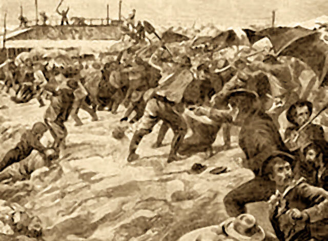 Il massacro degli Italiani a Aigues-Mortes, in Camargue (1893)