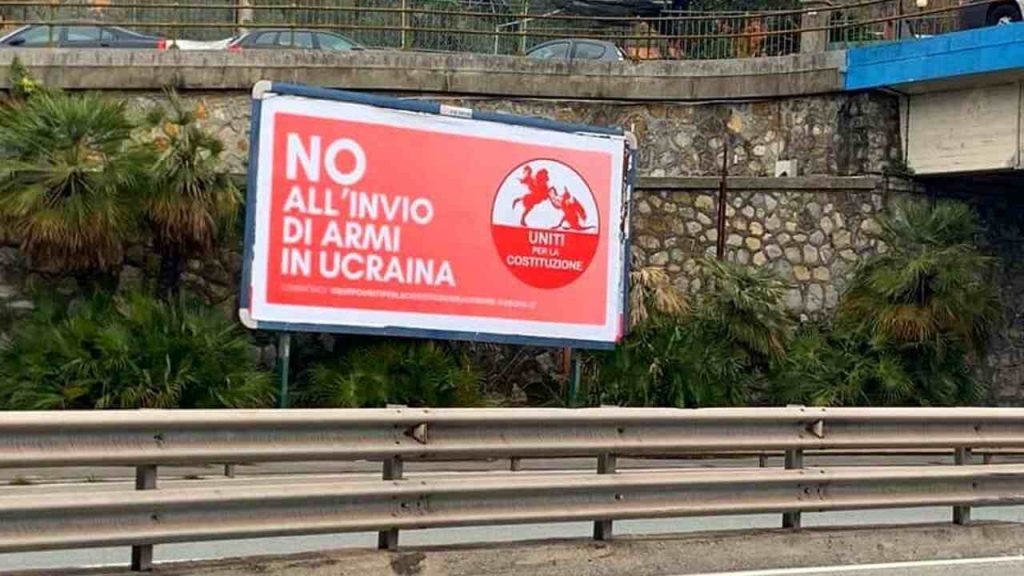 Manifesto contro la guerra in Ucraina
