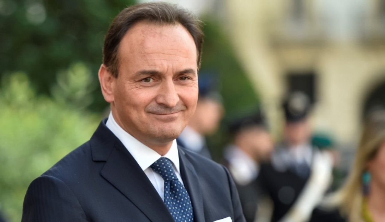 Il presidente della Regione Piemonte Alberto Cirio