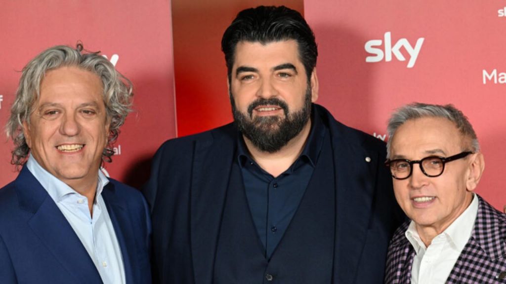 Giorgio Locatelli, Antonino Cannavacciulo e Bruno Barbieri - fonte_Ansa - piemontetopnews.it