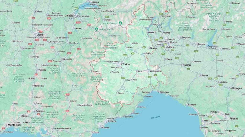Piemonte - fonte_google Maps - piemontetopnews.it