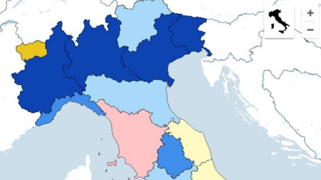 Cartina Piemonte - Piemontetopnews.it