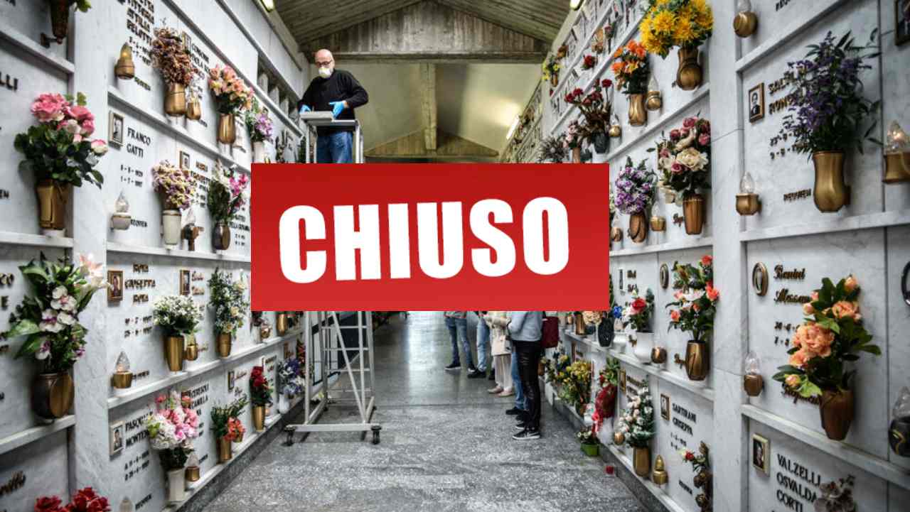 1 e 2 novembre cimiteri chiusi, addio visite ai propri cari | Gli italiani insorgono