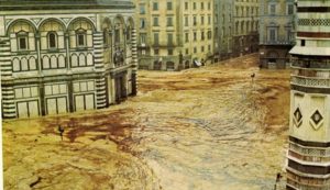 La drammatica alluvione di Firenze
